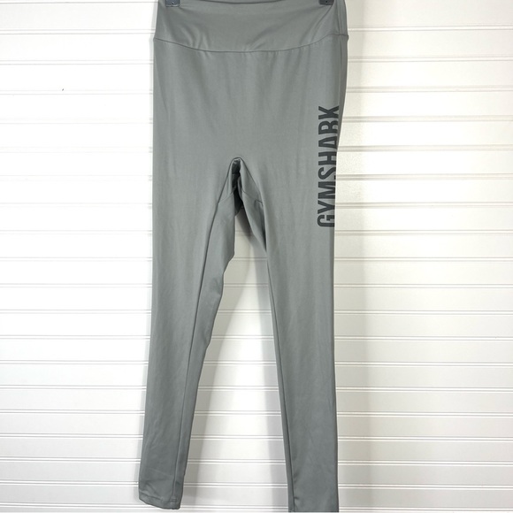 Ex GymShark Ladies GS Power Lifting Training Leggings Grey Size Large - Picture 1 of 8
